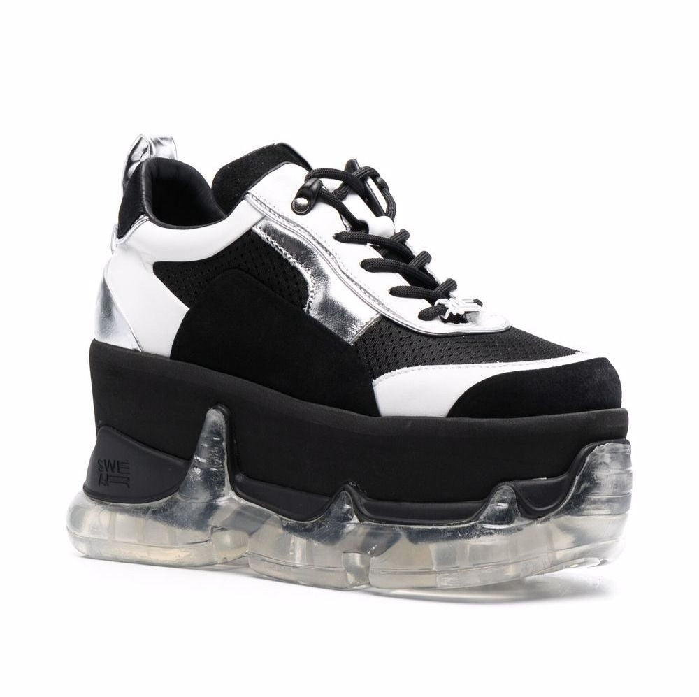 Air Rev. Nitro Sky Platform Sneakers - Silver Mix