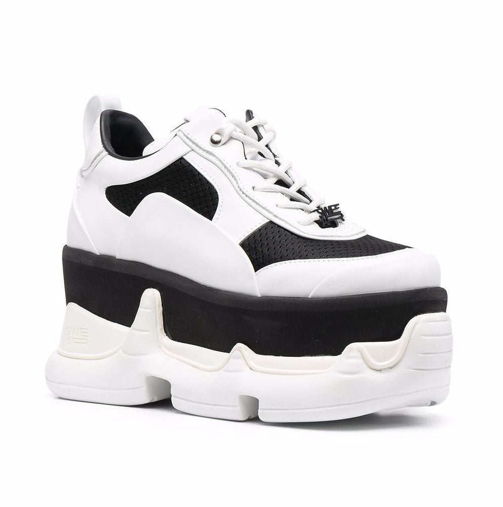 Air Rev. Nitro Sky Platform Sneakers - Black & White