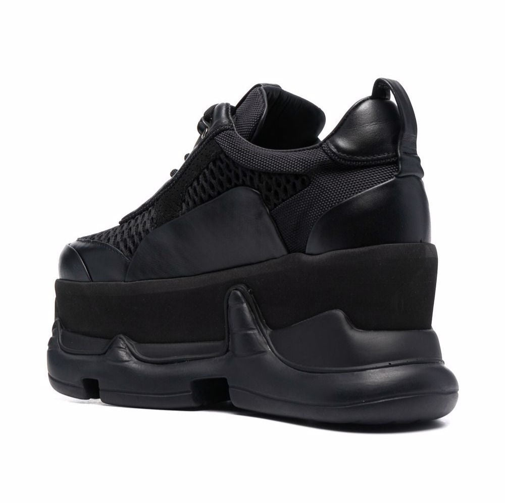 Air Rev. Nitro Sky Platform Sneakers - Triple Black