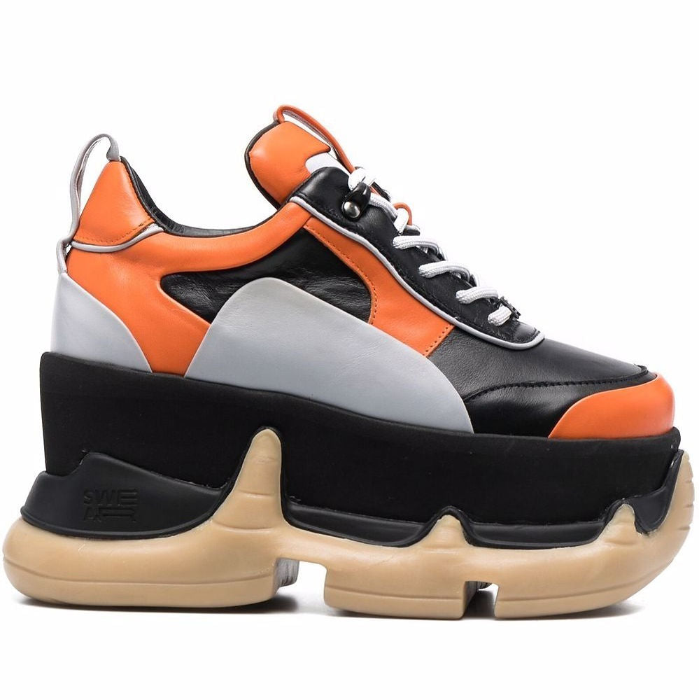 Air Rev. Nitro Sky Platform Sneakers - Orange Mix