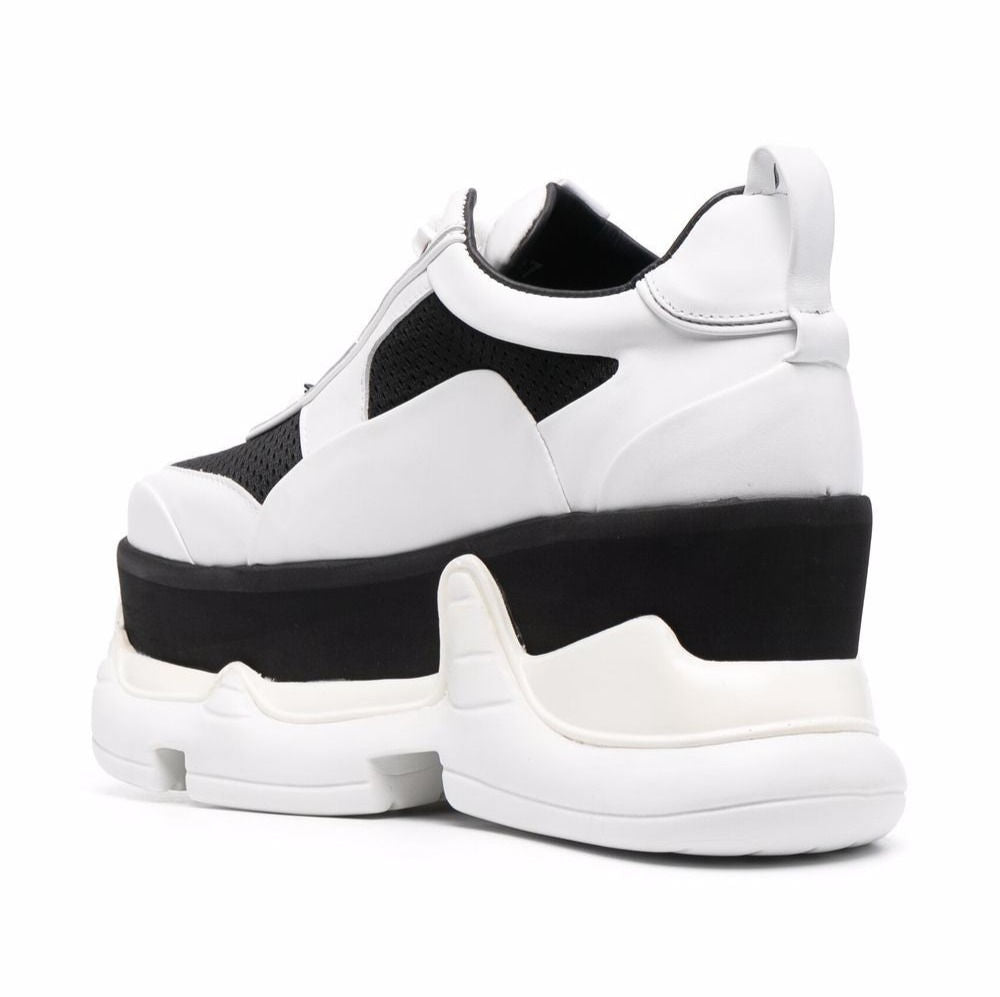 Air Rev. Nitro Sky Platform Sneakers - Black & White