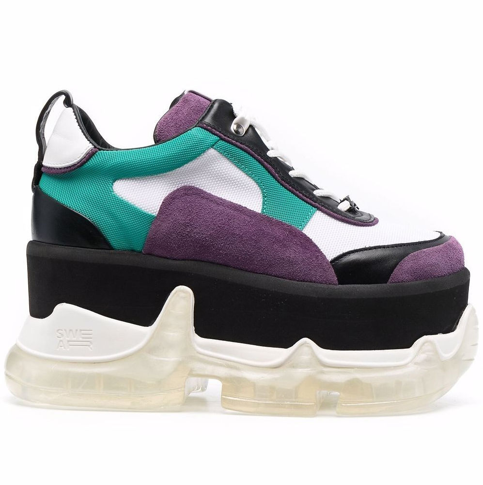 Air Rev. Nitro Sky Platform Sneakers - Purple Mix