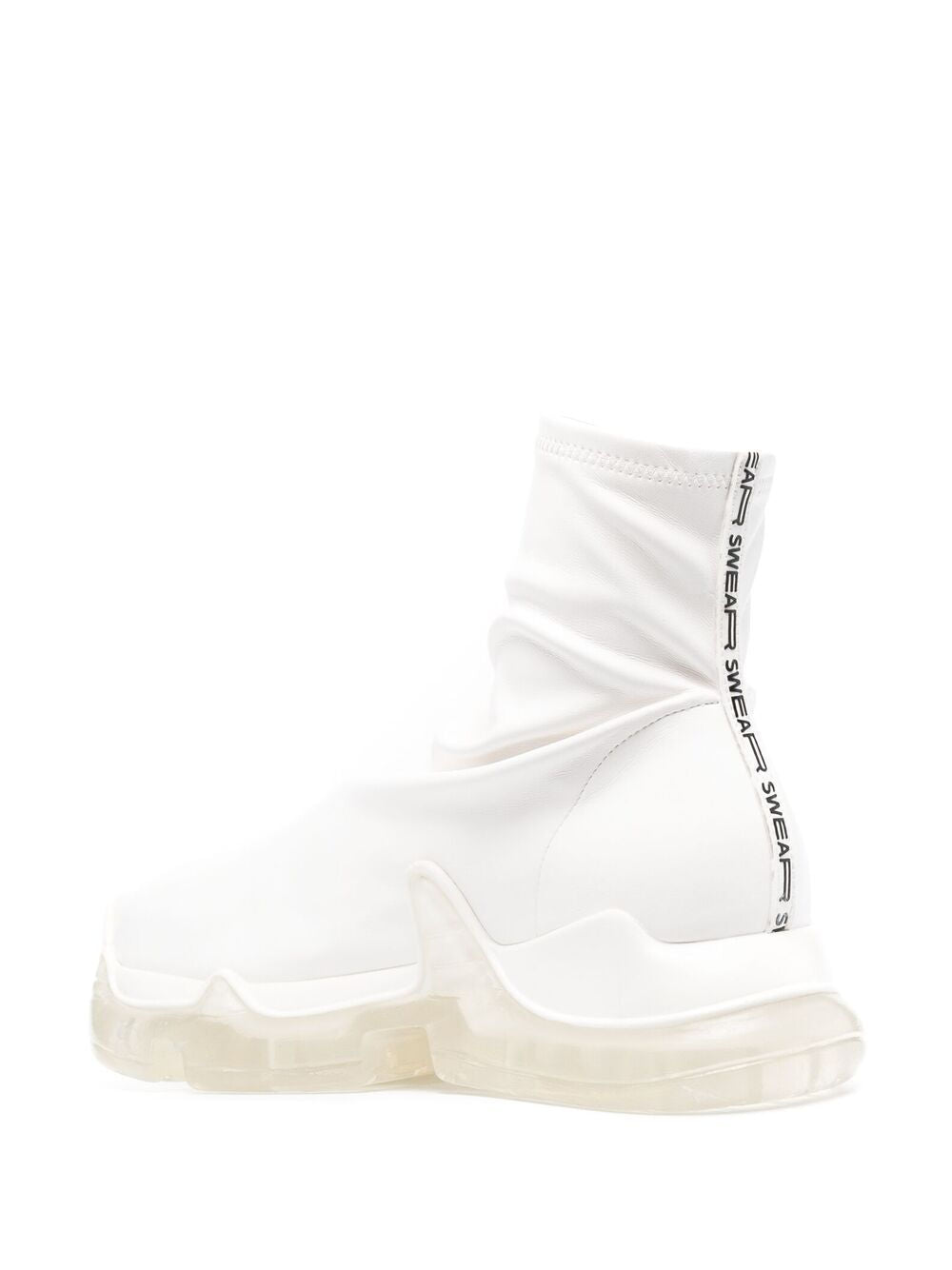 Air Revive Vegan Boots - White & Clear