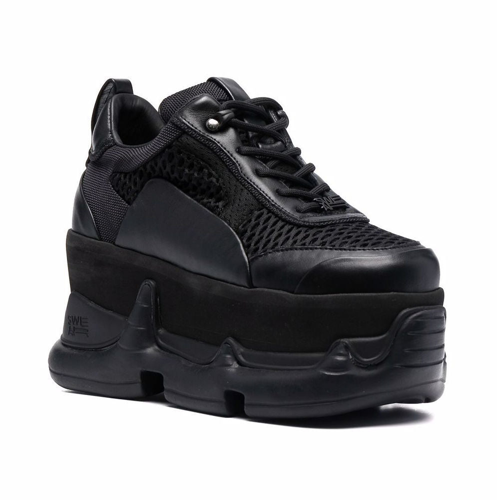 Air Rev. Nitro Sky Platform Sneakers - Triple Black