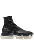 Air Revive Vegan Boots - Black & Clear