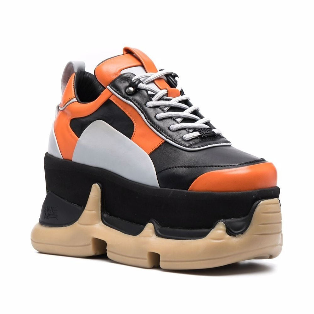 Air Rev. Nitro Sky Platform Sneakers - Orange Mix