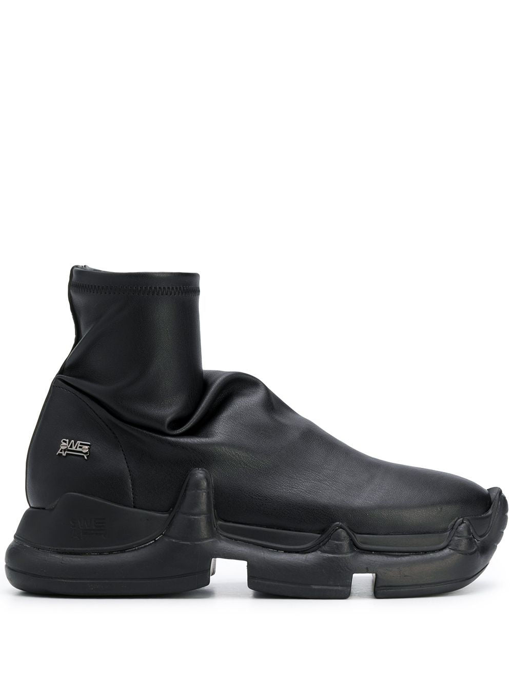 Air Revive Vegan Boots - Triple Black