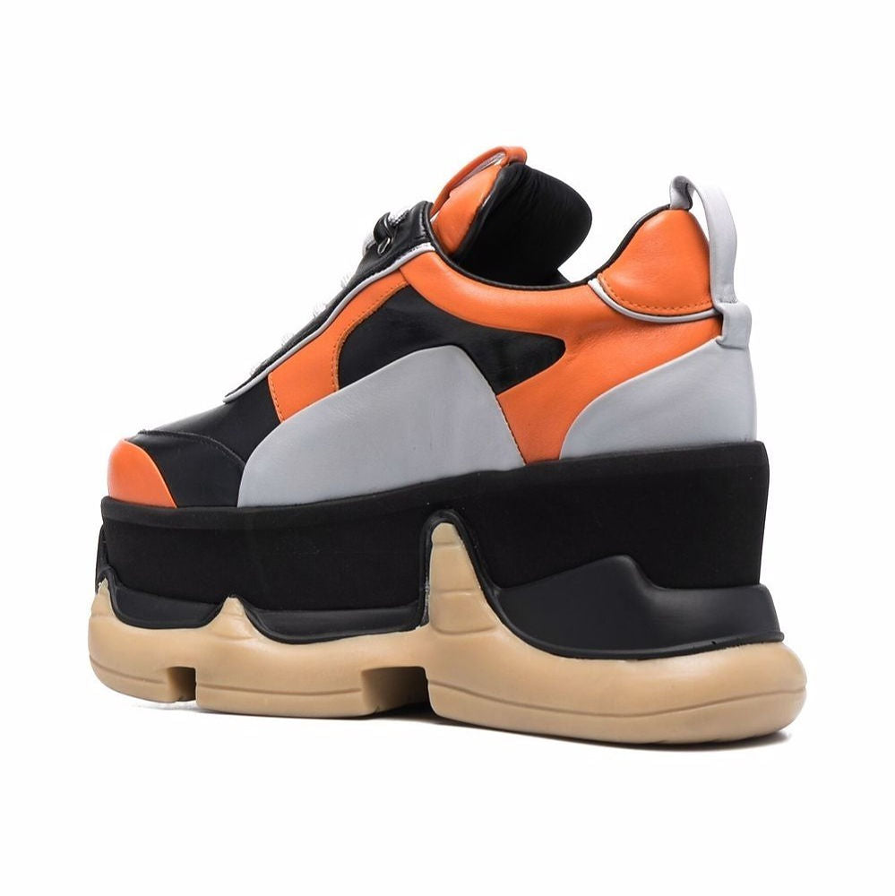 Air Rev. Nitro Sky Platform Sneakers - Orange Mix
