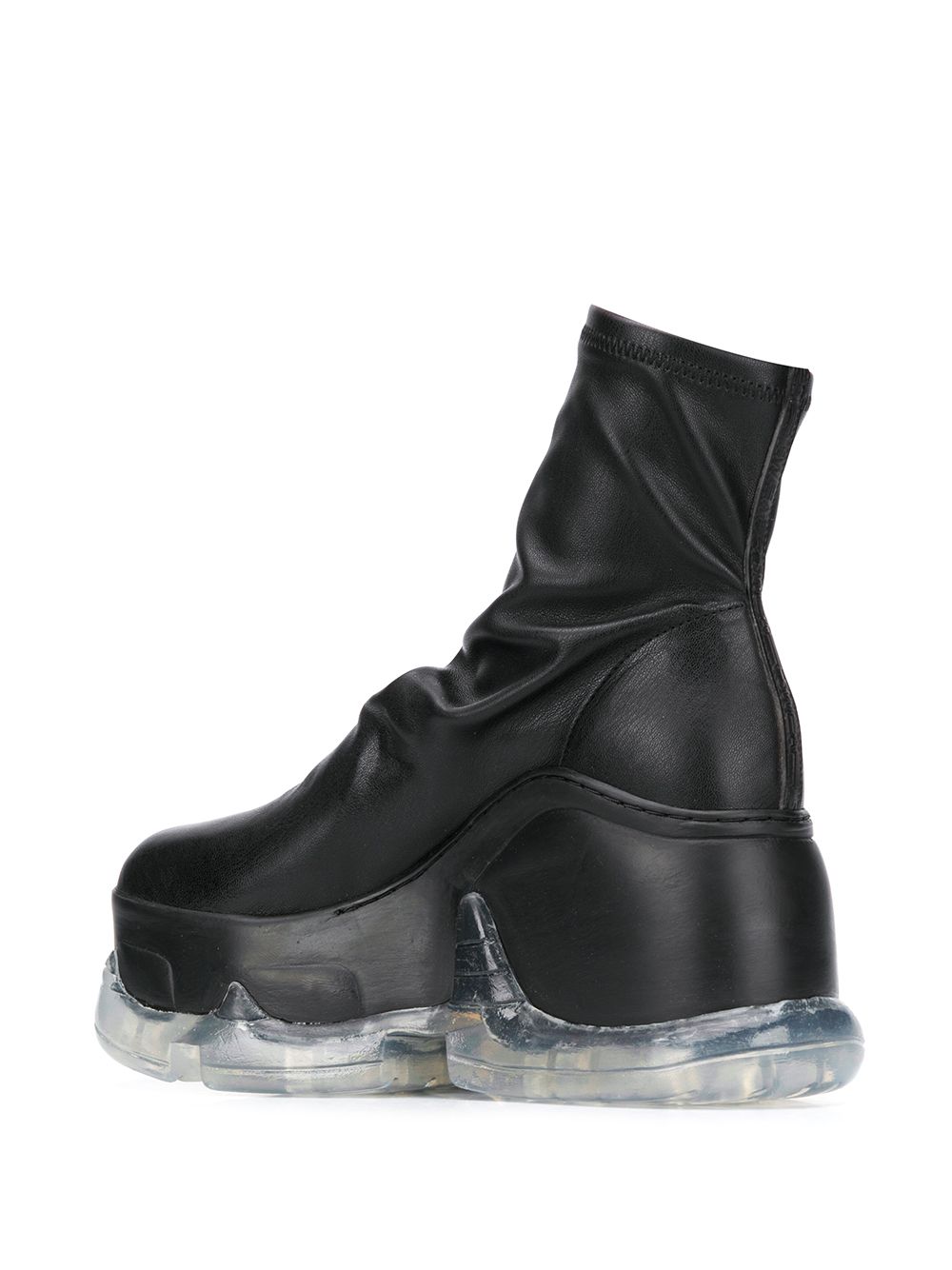 Air Rev. Xtra Vegan Platform Boots - Black