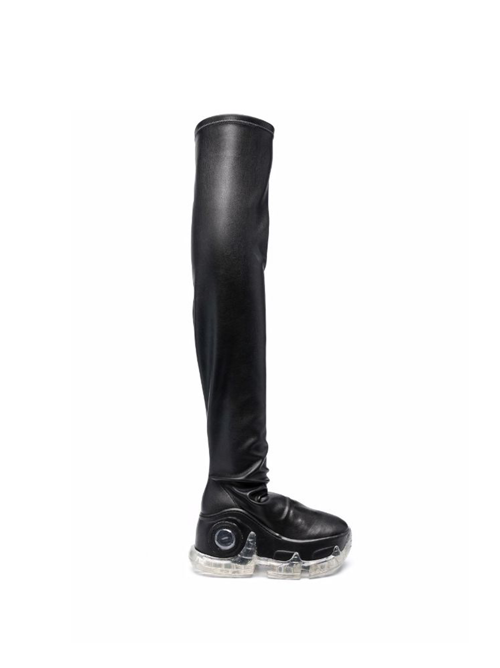 Air Rev. Xtra High Vegan Platform Boots - Black