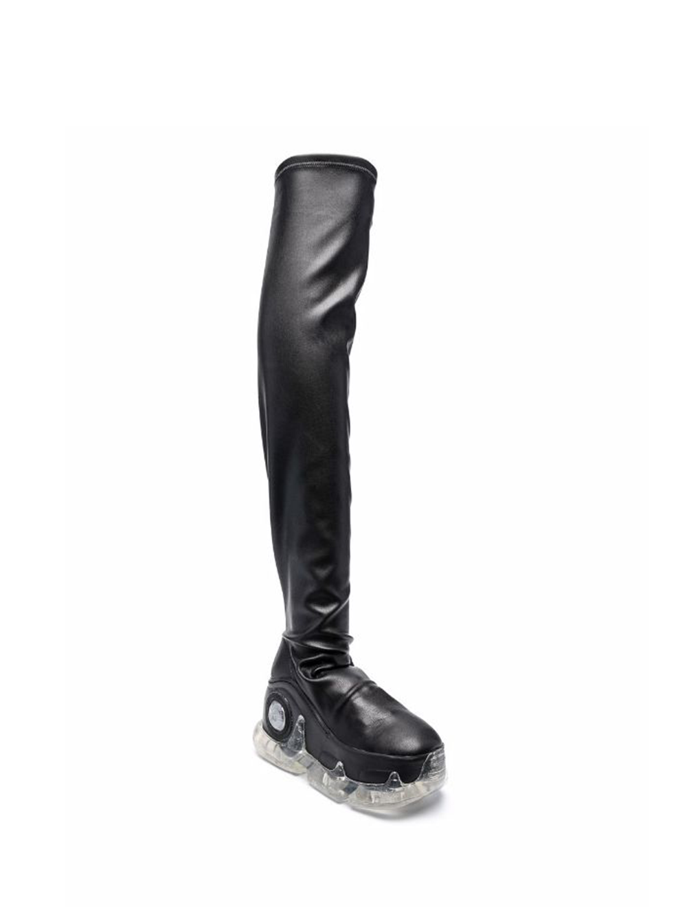 Air Rev. Xtra High Vegan Platform Boots - Black