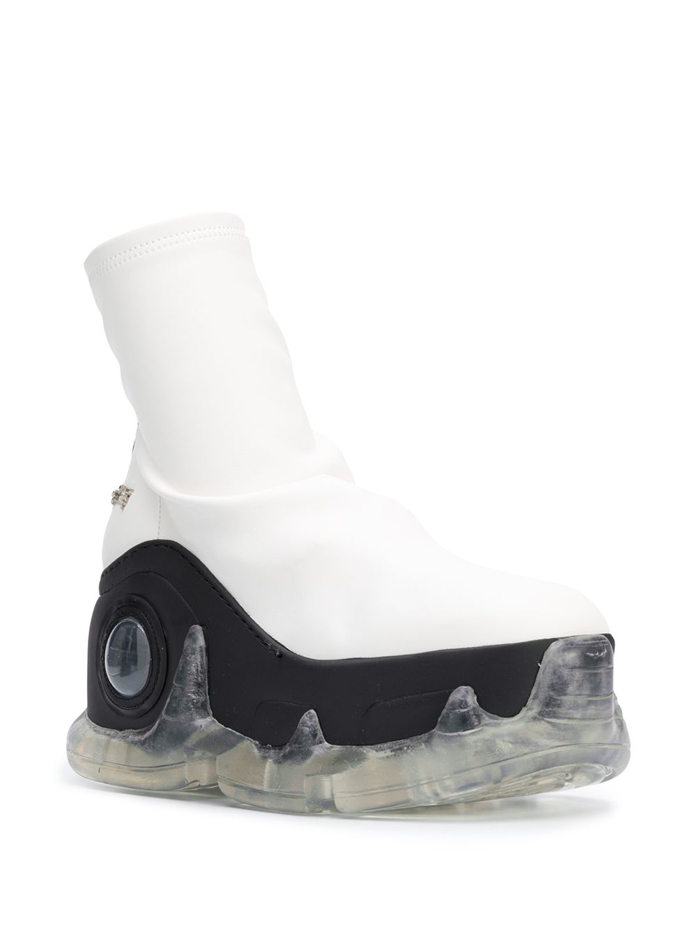 Air Rev. Xtra Vegan Platform Boots - White