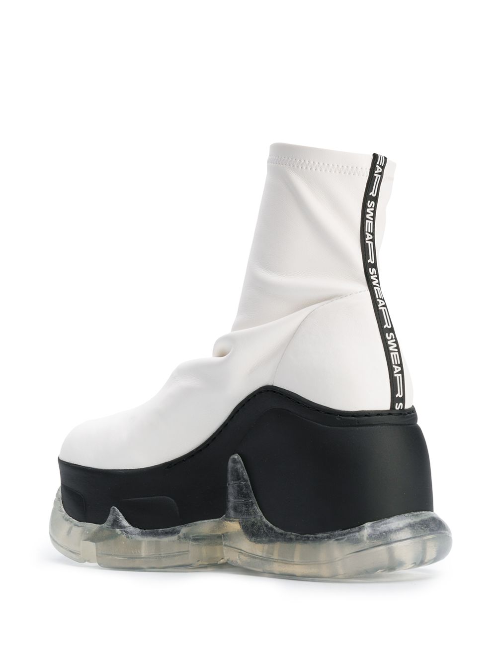 Air Rev. Xtra Vegan Platform Boots - White